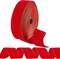 Sanchez; Christmas Wired Velvet Ribbon with Gold Edge Velvet Waterproof Ribbon Wrapping Velvet Decoration Ribbon for Xmas Wreath Bows Floral Craft Ornaments (Red, 2.5 Inch x 60 Yard); Category:Christmas Ribbon & Trimming; Image:2
